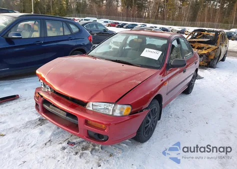 2000 Subaru Impreza L from USA, damaged, VIN JF1GC4356YH501787